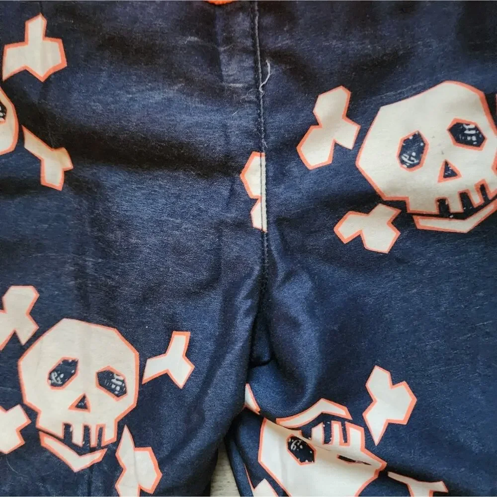 The Children's Place Boy's Swimwear Skull & Cross Bones Swim Trunks X-Small XS 4